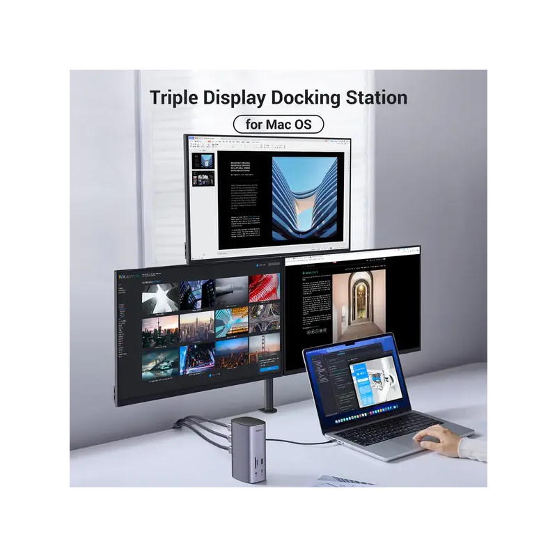 Ugreen USB-C MF 12 in 1 Docking Station (90325)