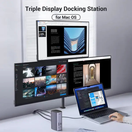 Ugreen USB-C MF 12 in 1 Docking Station (90325)