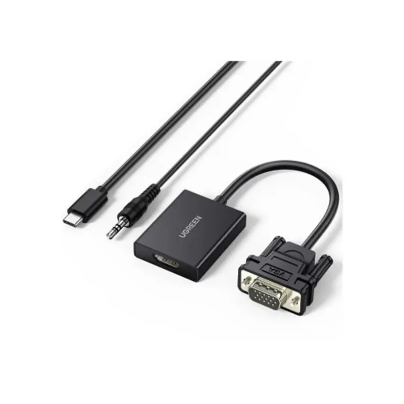 Ugreen Adapter VGA Male to HDMI Female (50945)