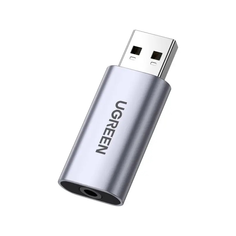 Ugreen USB-A to 3.5mm Audio Port Adapter (80864)