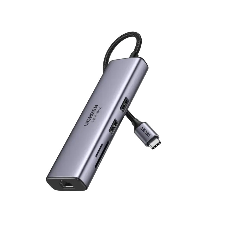 Ugreen Station d'accueil USB-C 7 en 1 (HDMI 4K) (90568)