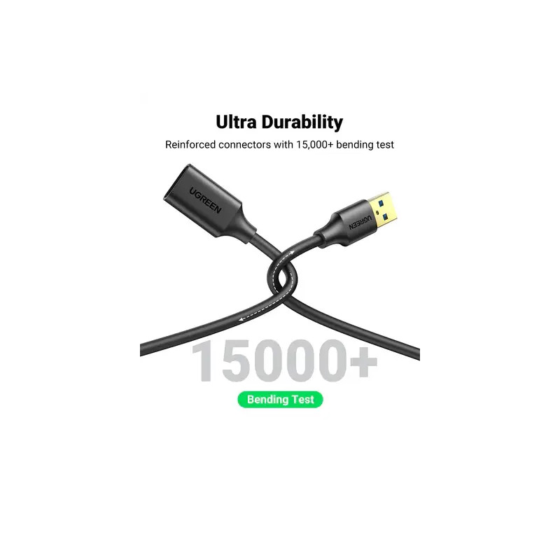 Ugreen Cable USB 3.0 to Female USB 3.0 2M (10373)
