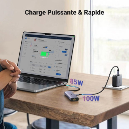 Ugreen 6-in-1 USB-C Docking Station (15598)