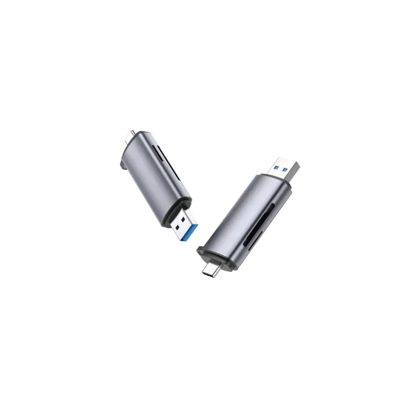 UGREEN LECTEUR CARTE MÉMOIRE SD/TF USB-C & USB3.0 (50706)
