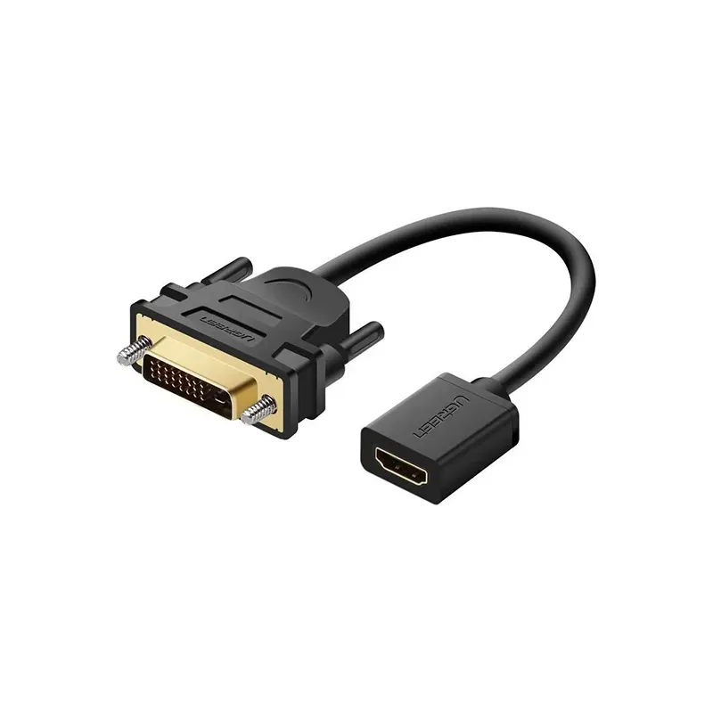 UGREEN ADAPTATEUR DVI MALE TO HDMI FEMALE (20118)