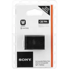SONY SÉRIE W 1020mAh BATTERIE RECHARGEABLE (NP-FW50)