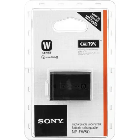 SONY SÉRIE W 1020mAh BATTERIE RECHARGEABLE (NP-FW50)