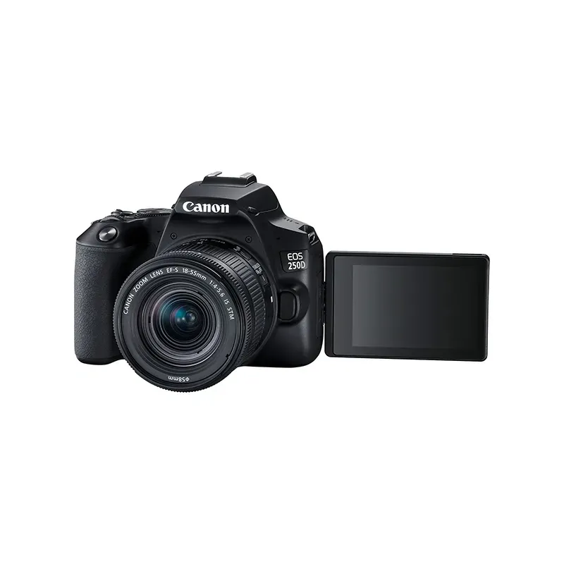 CANON EOS 250D BK + Objectif EF-S 18-55mm f/4-5.6 IS STM