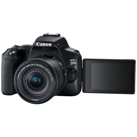 CANON EOS 250D BK + Objectif EF-S 18-55mm f/4-5.6 IS STM