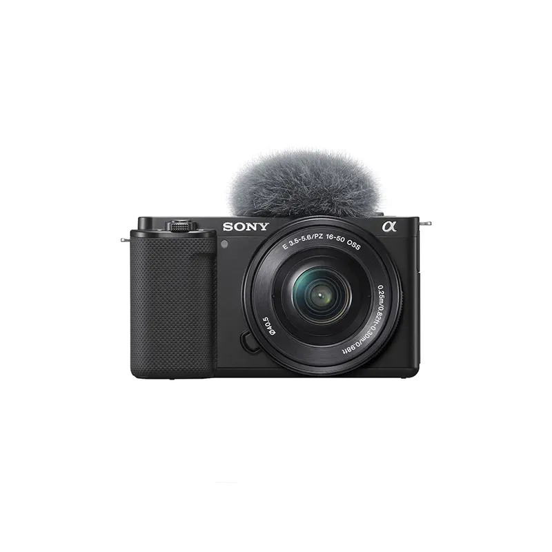 SONY ZV-E10 + 16-50mm + Bluetooth Vlogging-Griff GP-VPT2BT
