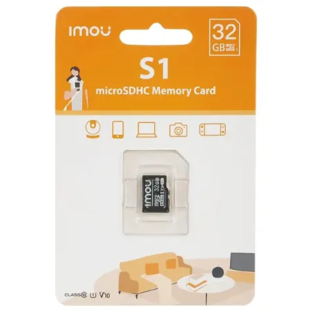 IMOU MICRO SD MEMORY CARD 32GO CLASS 10 (ST2-32-S1)