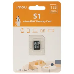 IMOU CARTE MÉMOIRE MICRO SD 128GO CLASSE 10 (ST2-128-S1)