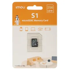 IMOU CARTE MÉMOIRE MICRO SD 256GO CLASSE 10 (ST2-256-S1)