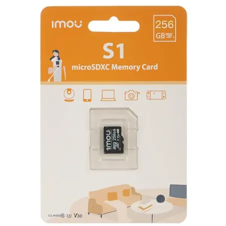 IMOU MEMORY CARD MICRO SD 256GB CLASS 10 (ST2-256-S1)
