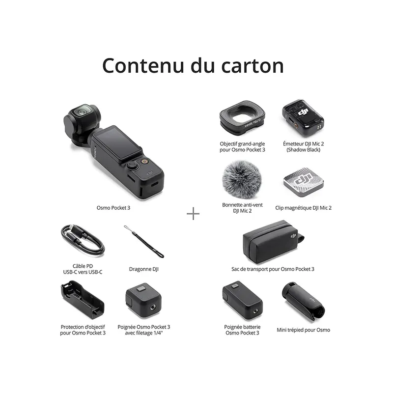 DJI OSMO POCKET 3 CREATOR COMBO