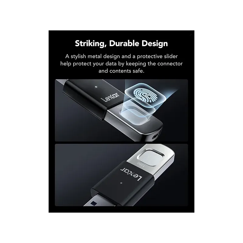 LEXAR JUMPDRIVE FINGERPRINT F35 USB Key 3.0 128GB