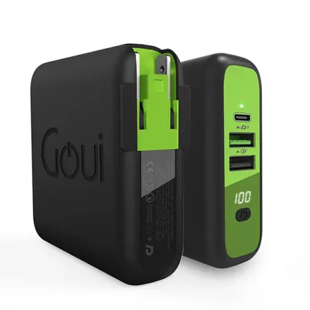 GOUI MBALA Qi Charger + Wireless Charger + POWER BANK 8000 mAh