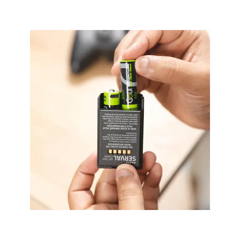GOUI PILE RECHARGEABLE AA BATTERIE (2PCS) Noir