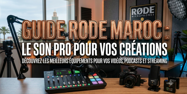 Guide RODE Maroc : Quel matériel audio choisir pour vos vidéos, podcasts et streaming ?
